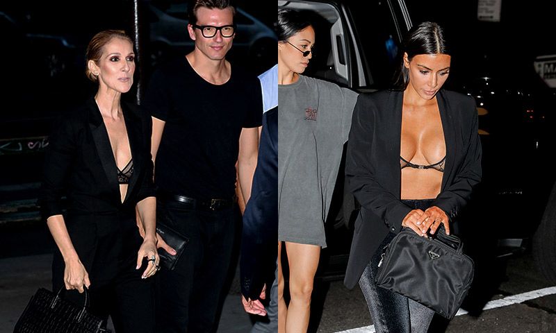 Celine Dion se apunta a la tendencia de enseñar la ropa interior al más puro 'estilo Kardashian'