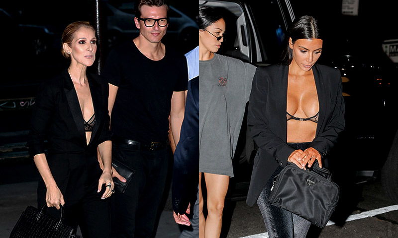 Celine Dion se apunta a la tendencia de enseñar la ropa interior al más puro 'estilo Kardashian'