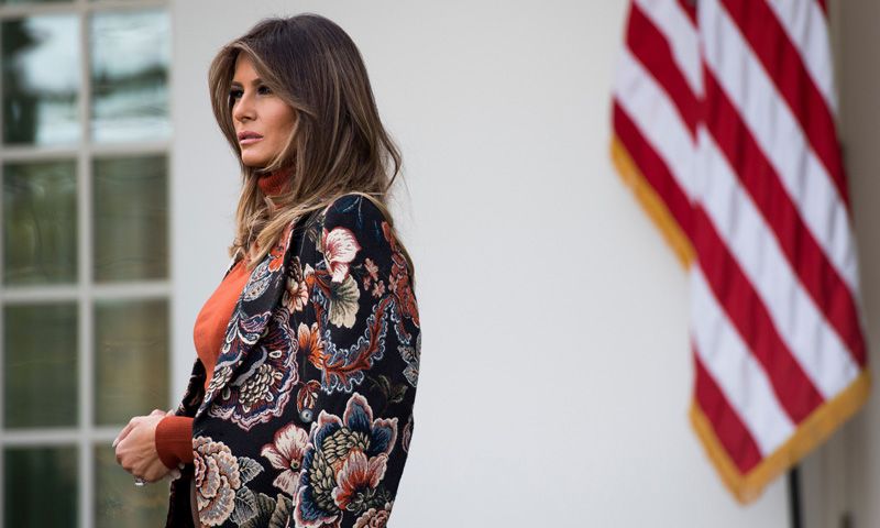 ¿Ha encontrado Melania Trump su uniforme más poderoso?