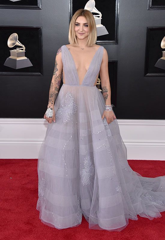 red carpet de los premios Grammy 2018 red carpet de los premios Grammy 2018