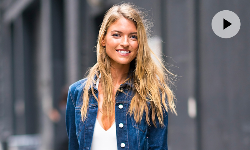 Martha Hunt y el poder del vestido blanco en primavera