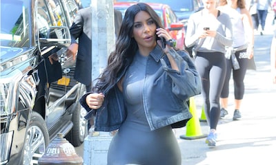 Kim Kardashian lleva la tendencia ciclista al extremo