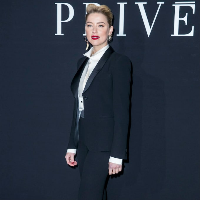 Amber Heard en París es la prueba de que la sastrería es el nuevo chic
