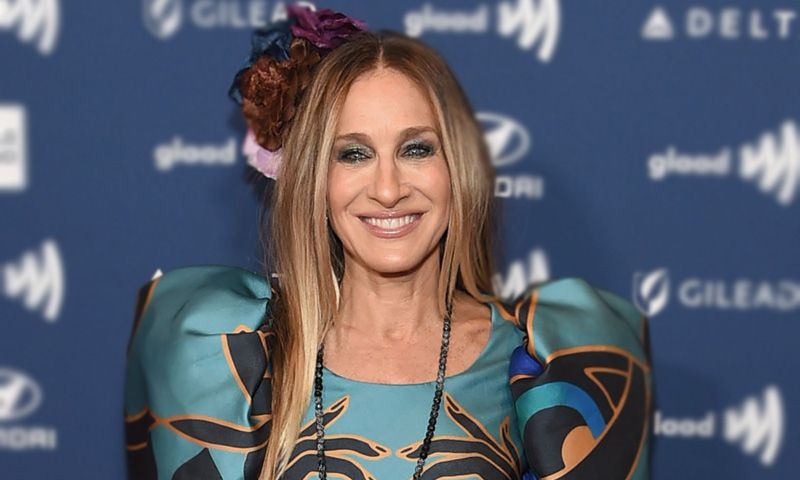 ¡Calentando motores! Sarah Jessica Parker casi lista para la Met Gala