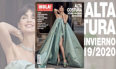 Paz Vega, vestidazo y fabulosa puesta en escena para la portada del especial Alta Costura de ¡HOLA!