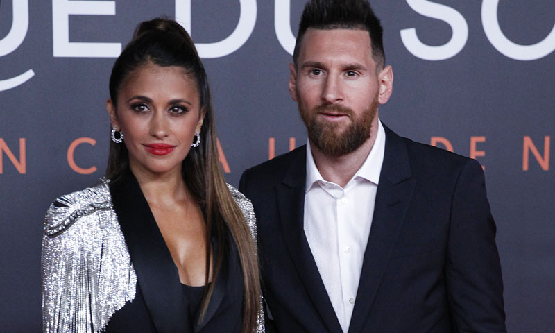 Antonela Roccuzzo se marca un 'Pedroche' en la gran noche de Leo Messi