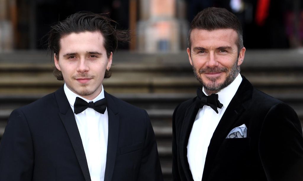 David Beckham, el mayor icono de estilo para sus hijos Brooklyn y Romeo