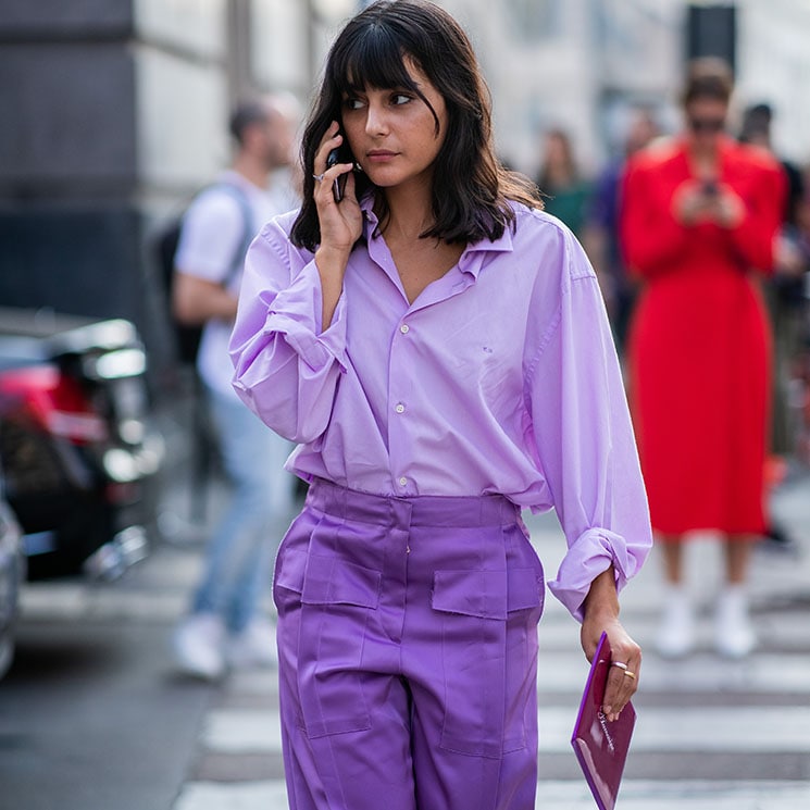 Camisas en color pastel para estrenar en junio y llevar con pantalón sastre