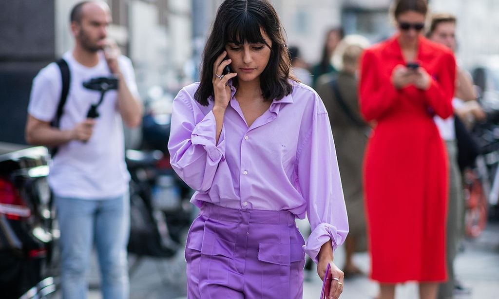 Camisas en color pastel para estrenar en junio y llevar con pantalón sastre