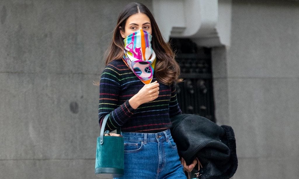 El inesperado look de Alessandra de Osma en su vuelta al trabajo tras ser mamá