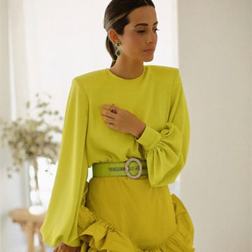 Vestidos con efecto 'cintura de avispa' salir a cenar - Foto 1