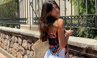 Con pañuelo y pantalón ancho, Lucía Rivera propone el look exprés que resolverá tus días de verano