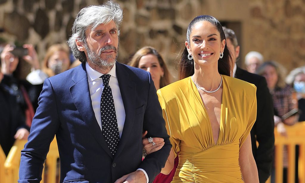 Eugenia Silva en la boda de Álvaro Falcó e Isabelle Junot