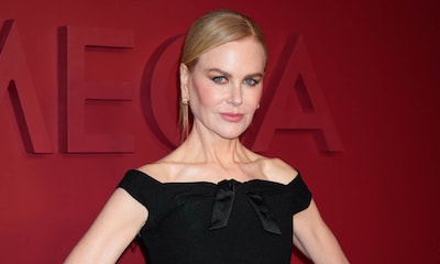 Nicole Kidman deslumbra en la alfombra roja con un vestidazo negro de firma española ¡a lo Angelina Jolie!