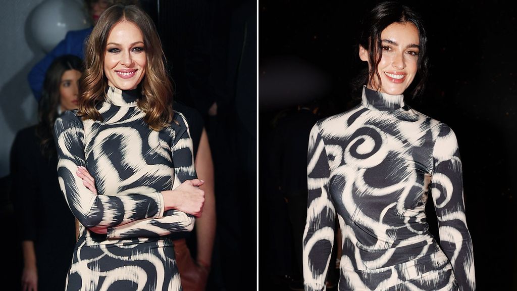 Eva González con un vestido muy original que ha llevado también Blanca Romero