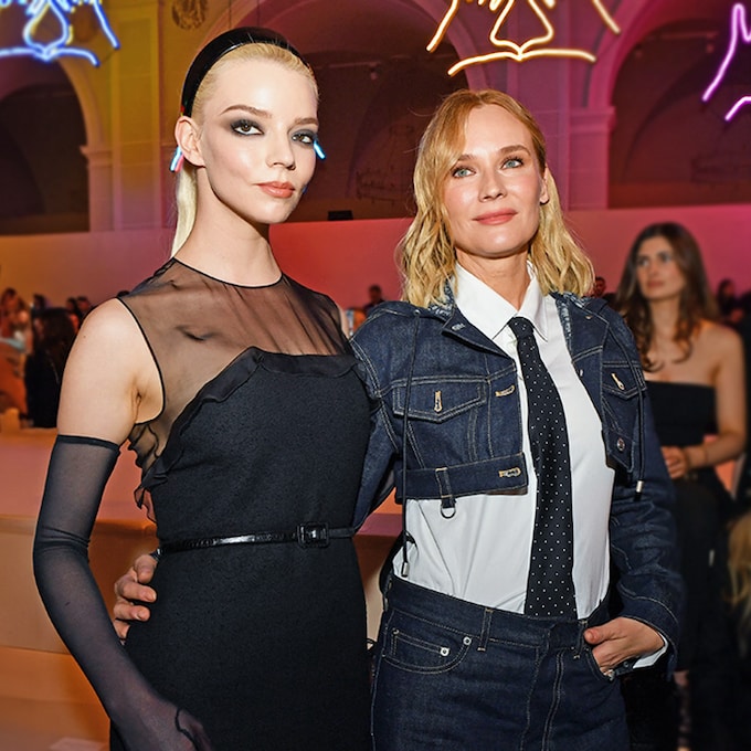 Las selectas invitadas al desfile de Dior en la Gran Manzana, de Diane Kruger a Rachel Zegler