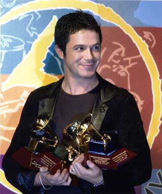 Alejandro Sanz, gran triunfador de los Grammy Latinos