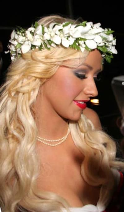 Christina Aguilera sorprende a su marido con una divertida fiesta de disfraces