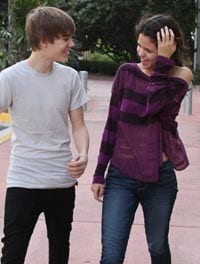 Selena Gómez y Justin Bieber