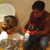 David Bustamante celebra su cumpleaños con las dos mujeres de su vida, Paula y Daniela