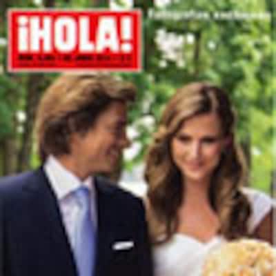 Fotografías exclusivas en ¡HOLA!: Carlos Baute se ha casado en secreto y en Letonia, la tierra familiar de su novia, Astrid Klisans