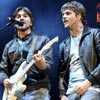 Miguel Bosé, Dani Martín y Melendi conquistan Madrid con su amigo Juanes