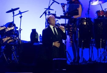 Gran éxito de Julio Iglesias en su concierto en Madrid