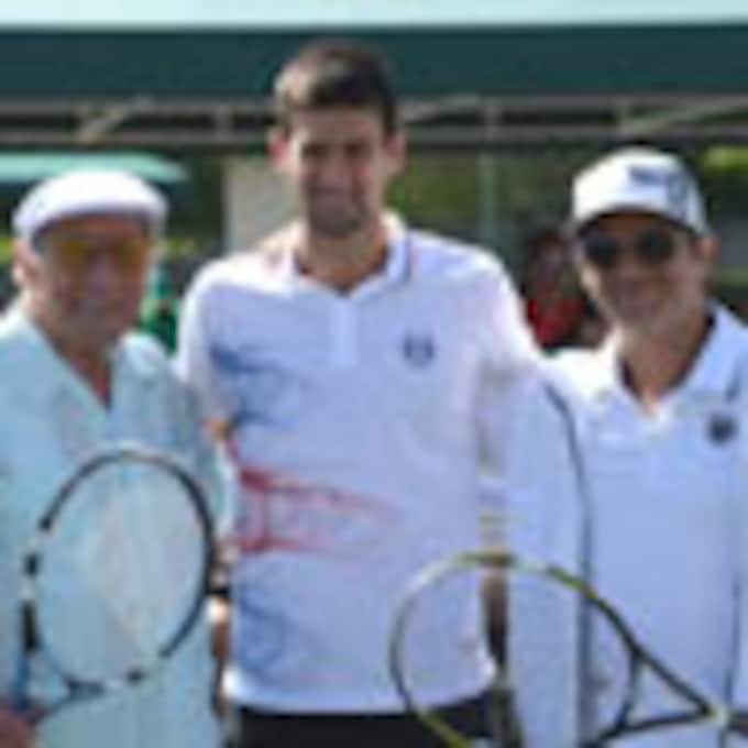 Compartiendo fotos de su hijo Dylan, jugando al tenis con Tony Bennett y Novak Djokovic... Así ha pasado Alejandro Sanz el Día del Padre