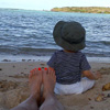 Paulina Rubio, días de descanso y playa con el 'sol' de su vida, su hijo Andrea Nicolás