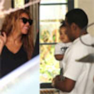 Beyoncé y Jay Z colman de mimos 'a la niña de sus ojos'
