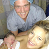 La felicidad de Michael Bublé y Luisana Lopilato en el momento justo de nacer su hijo Noah