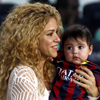 Shakira y Milan, la suerte de Piqué en el Camp Nou