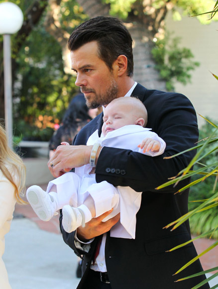 Fergie y Josh Duhamel bautizan a su precioso bebé, Axl Jack