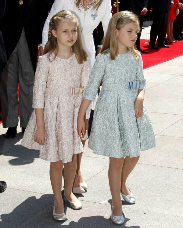 Un vestido como el de la princesa Leonor y la infanta Sofía