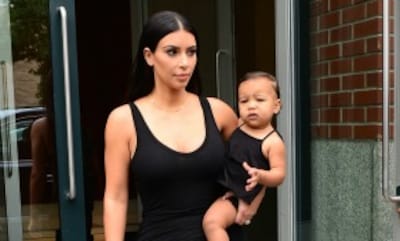 Kim Kardashian y North West, un paseo de lo más coordinado por Nueva York