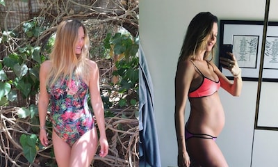 Bar Refaeli, Behati Prinsloo y Candice Swanepoel lucen tripita con la moda baño de esta temporada