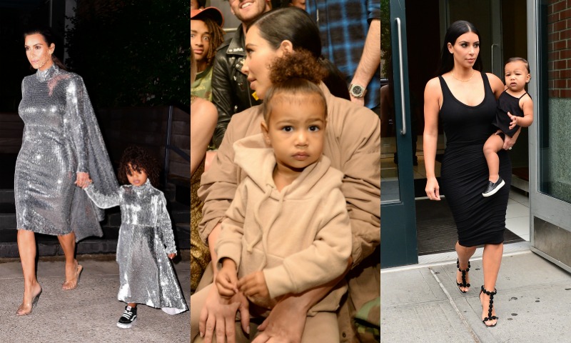 ¡Sorpresa! Nori West hace de 'mini' modelo para la nueva colección infantil de Kim Kardashian