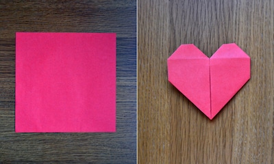 ¡Regala amor! Descubre cómo hacer un corazón de papel con esta linda manualidad