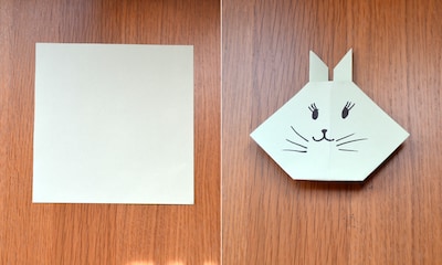 Manualidades fáciles: Cómo hacer un lindo conejo de Pascua de papel