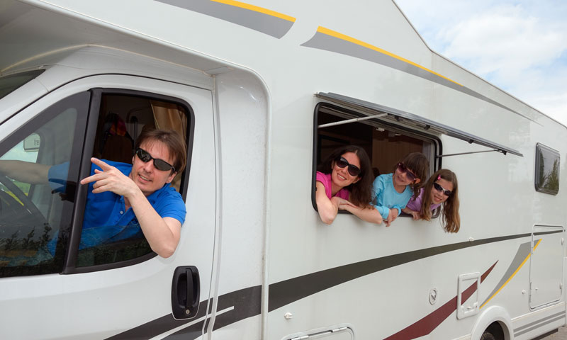 ¡Con la casa a cuestas! Cinco rutas en autocaravana para un verano en familia