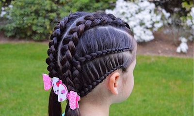 Cinco peinados con trenzas para mantener a raya el cabello rebelde de tu hija