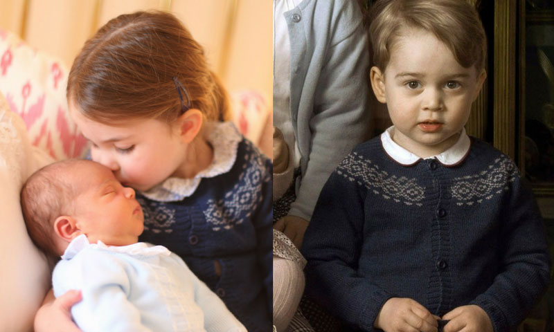 La chaqueta 'made in Spain' de Charlotte de Cambridge ya la llevó su hermano mayor