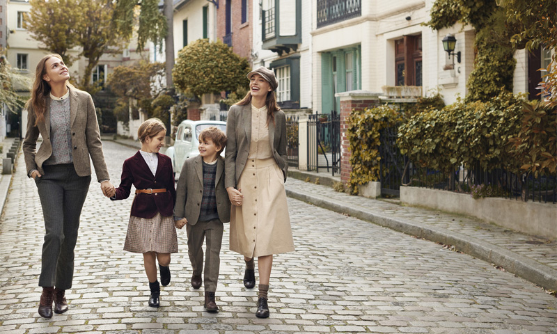 Cuatro básicos de estilo que descubrimos en la colección infantil de Inès de la Fressange