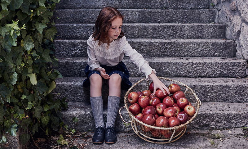 Volantes, la tendencia que alegra las blusas de tus 'peques'