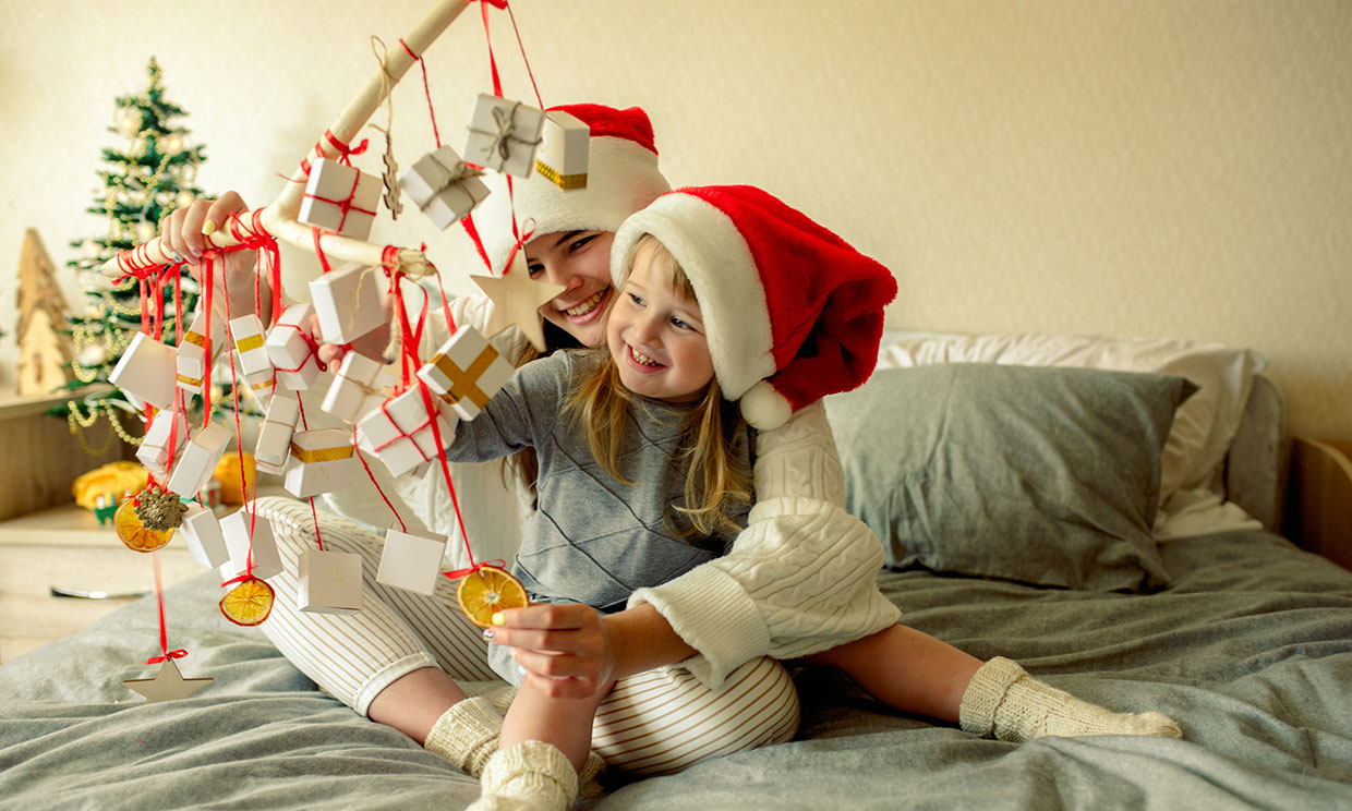 Ocho ideas, muy fáciles, para hacer un calendario de Adviento con los niños