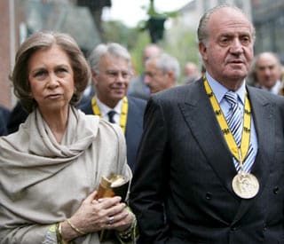 Los Reyes de España asisten a la entrega del Premio Carlomagno 2006