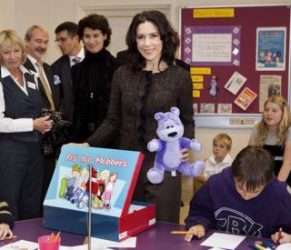 La princesa Mary continúa su campaña contra el 'mobbing' escolar