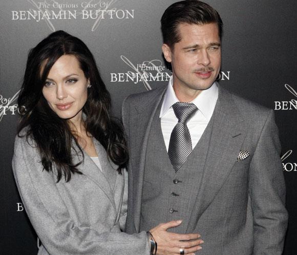 Brad Pitt y Angelina Jolie, muy conjuntados en París