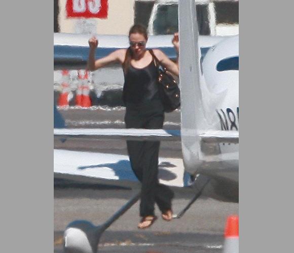 Angelina Jolie, una estrella de altos vuelos