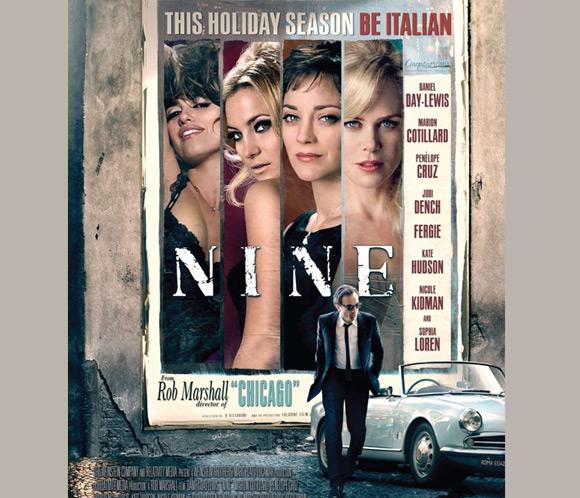 Penélope Cruz en el nuevo cartel promocional de la película 'Nine'